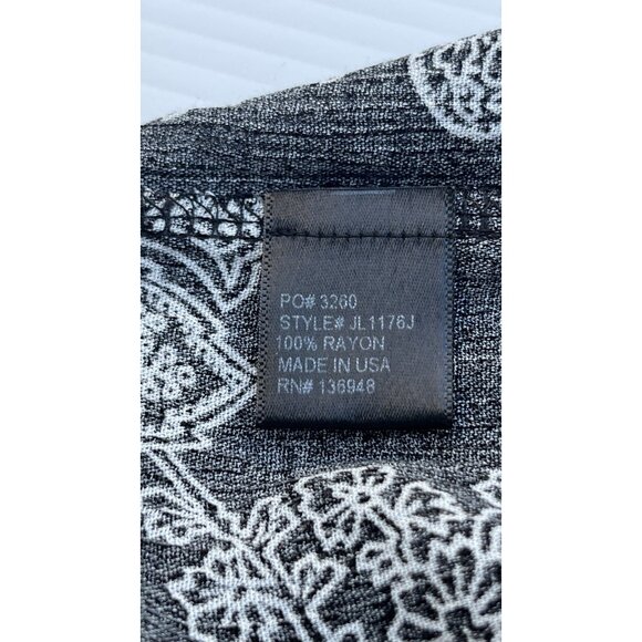 After Party By Nasty Gal Women’s Black Strappy Floral Wide Leg Jumpsuit Size XS - Picture 6 of 16